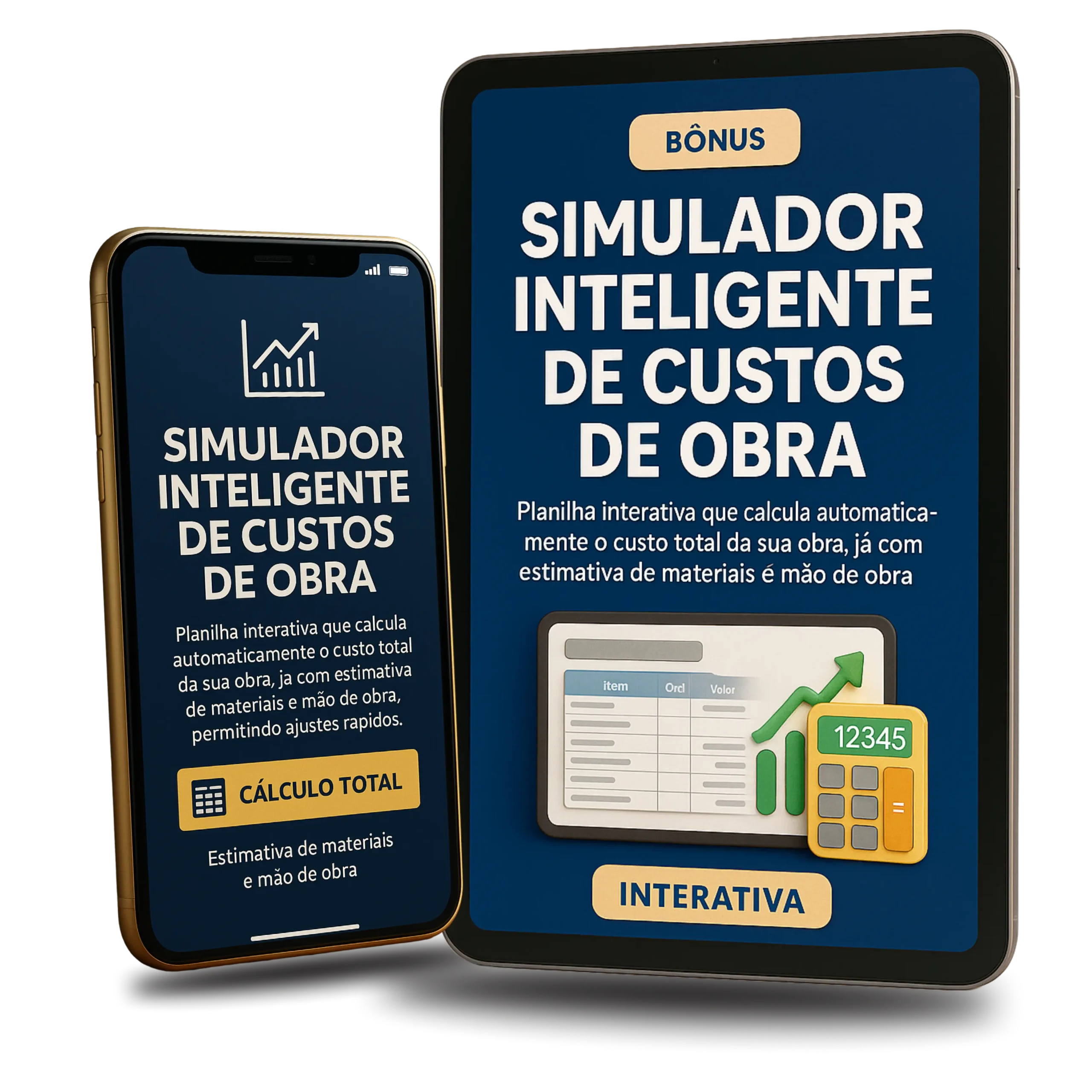 Bônus 3 – Simulador de Custos de Obra